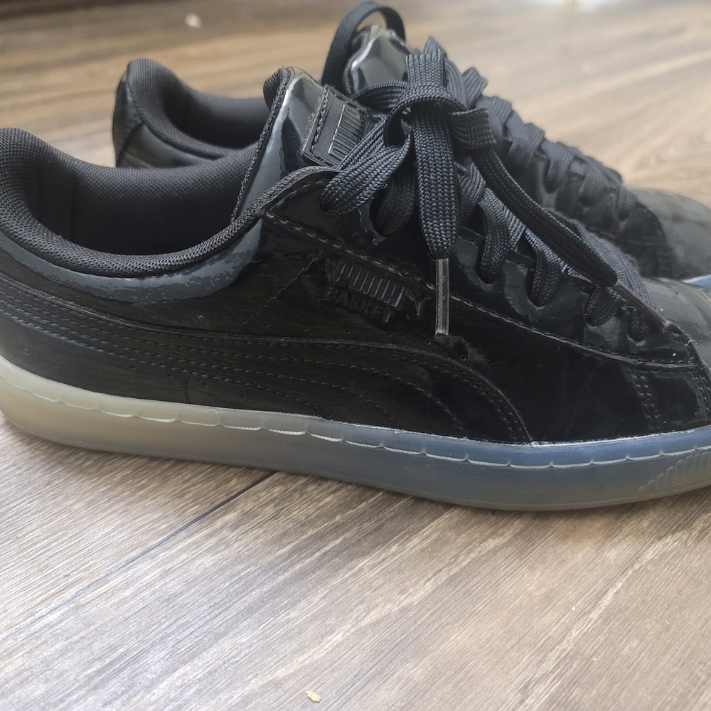 Puma Black Suede Sneakers Low-Top